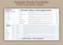 do professional email management and customer support